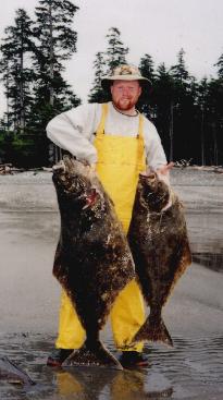 Halibut in The Queen Charolotte Islands