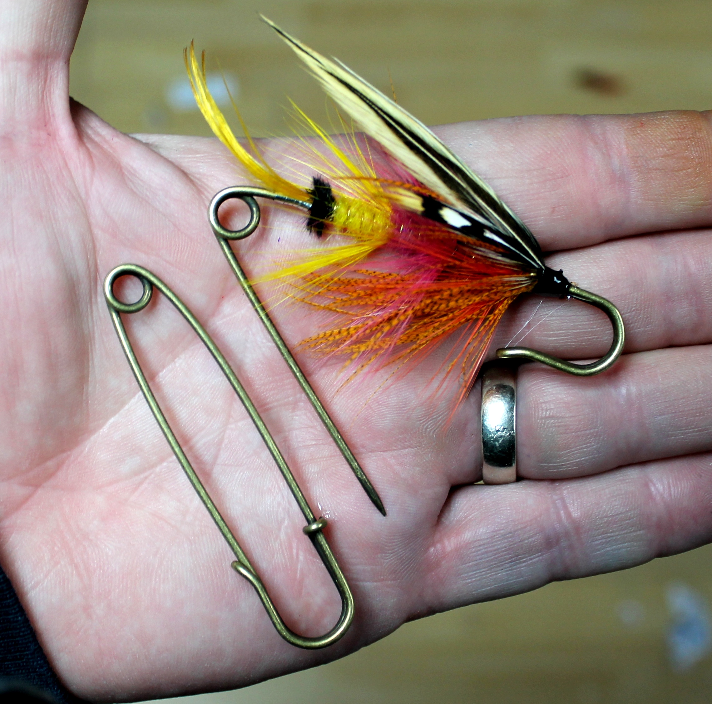 Fly Fishing Kilt Pins