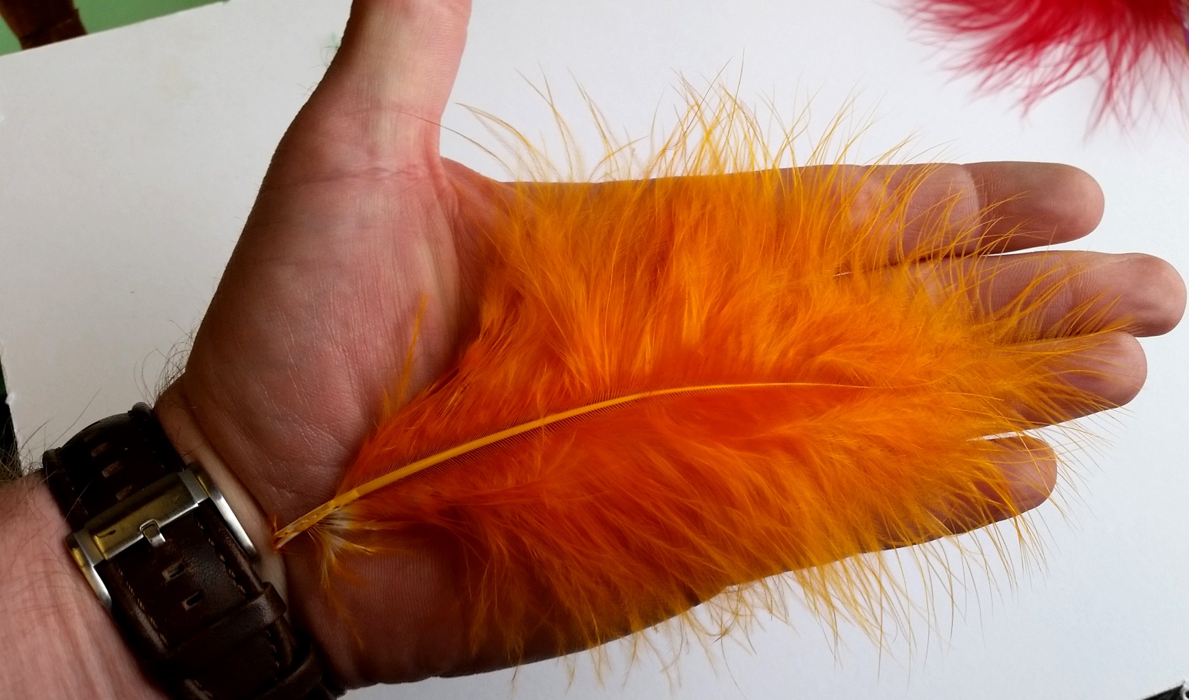 Fly tying- Extra Long Marabou for Tube Flies